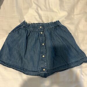 Gap Girls denim Skirt size: 4T EUC